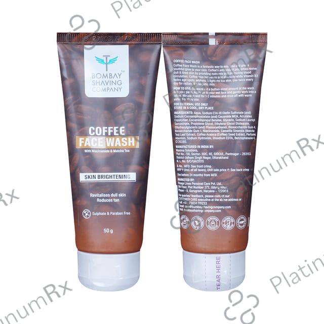 Bombay Shaving Company Coffee Face Wash 50 gm