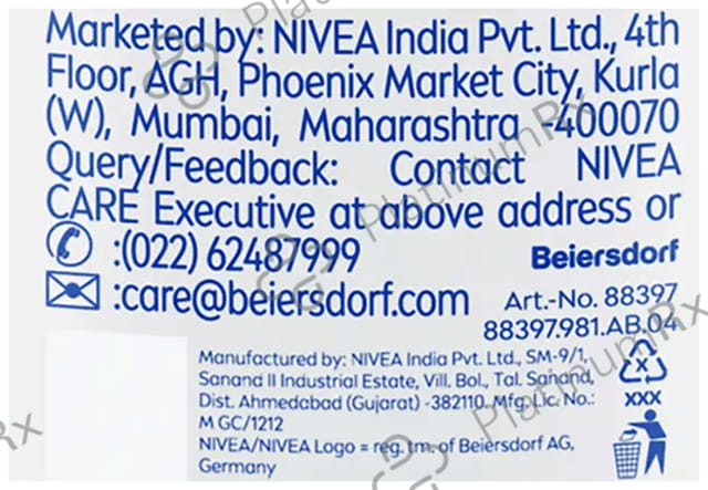 Nivea Aloe Protection Body Lotion SPF 15