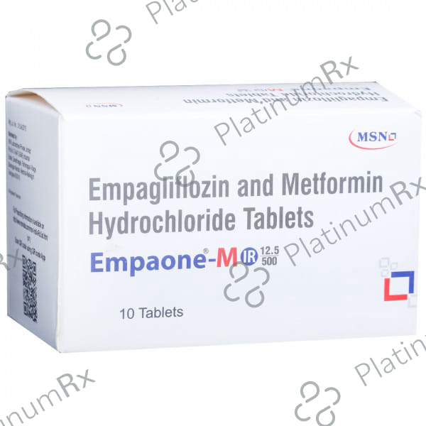 Empaone M IR 12.5/500mg Tablet 10s