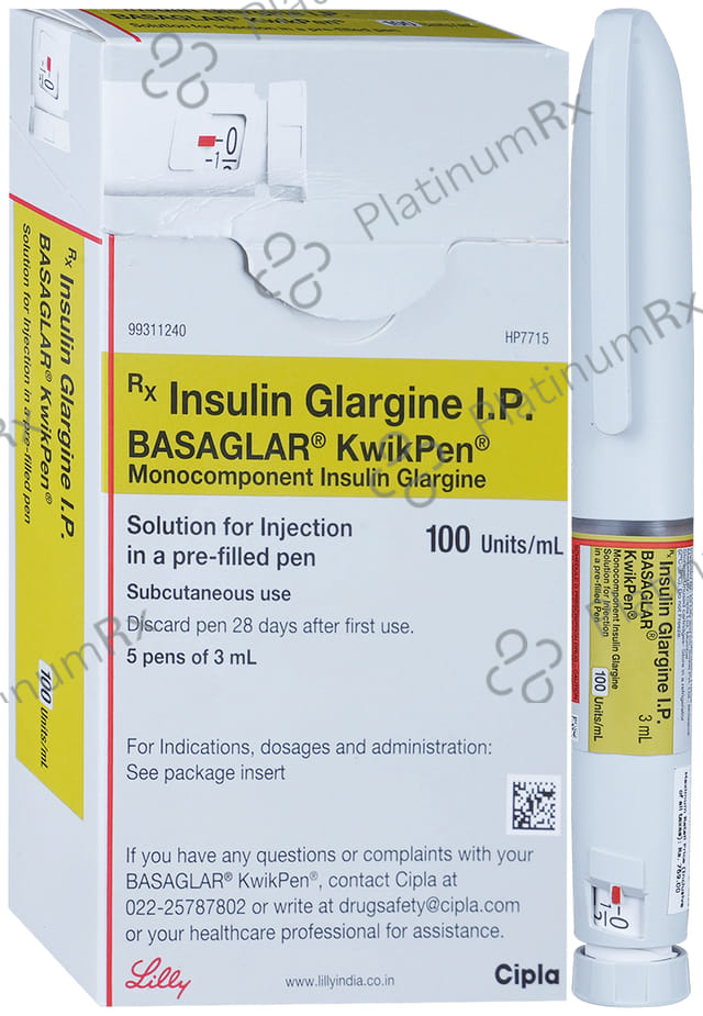 Basaglar (100 IU/ml) (1*3ml Disposable Pen / Kwikpen)