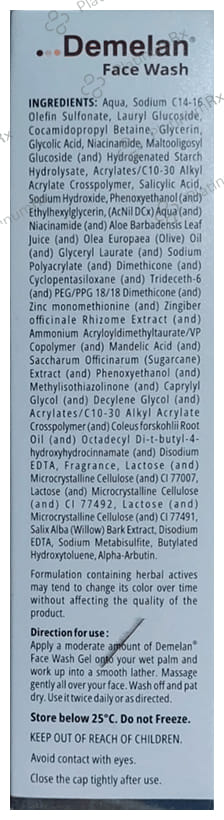Demelan Face Wash 100ml