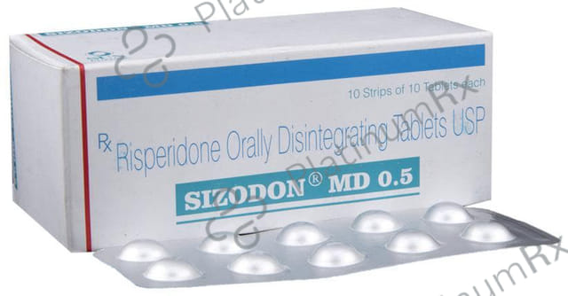 Sizodon MD 0.5mg Disintegrating Strip 10s