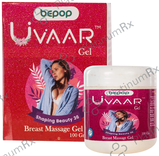 Uvaar Breast Massage Gel (100gm Each) 4 jar