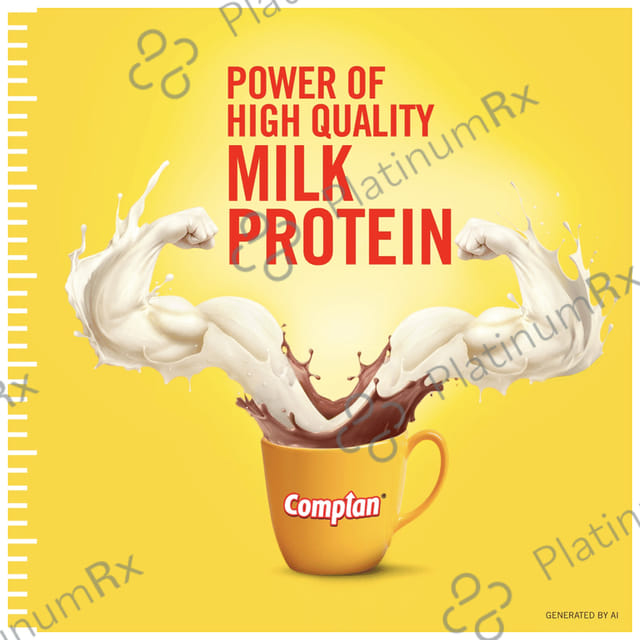 Complan 100% Milk Protein for Concentration, Memory & Growth - Flavour New Royale Chocolate