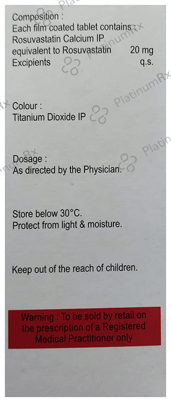 Rosufit 20mg Tablet 20s