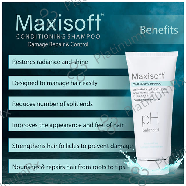 Maxisoft Conditioning Shampoo (200ml Each) 2 Tubes