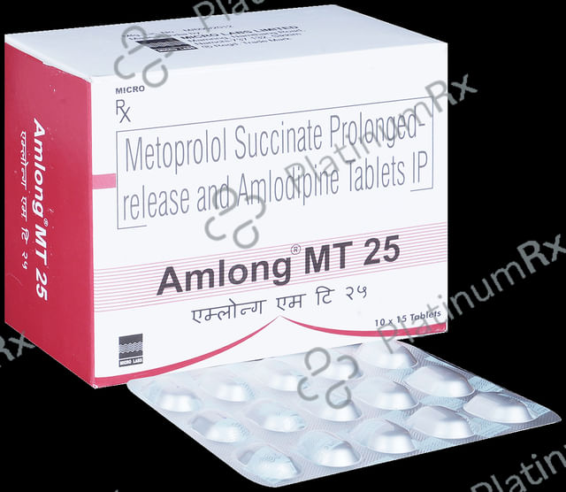 Amlong MT 25mg Tablet PR 15s