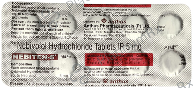 Nebiten 5mg Tablet