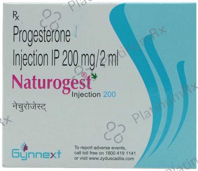 Naturogest 200mg Injection 2ml