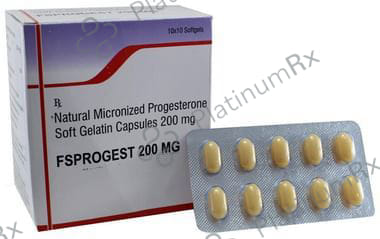 Fsprogest 200mg Soft Gelatin Capsule