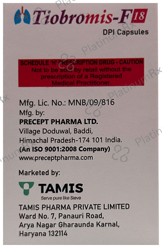 Tiobromis-F 18 DPI Capsule