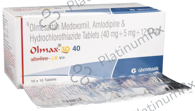 Olmax 3D 40mg Tablet 10s