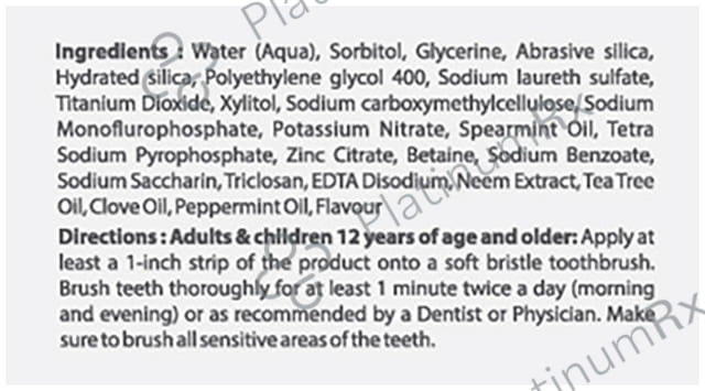 Dentopride Sensitive Toothpaste 100 Toothpaste