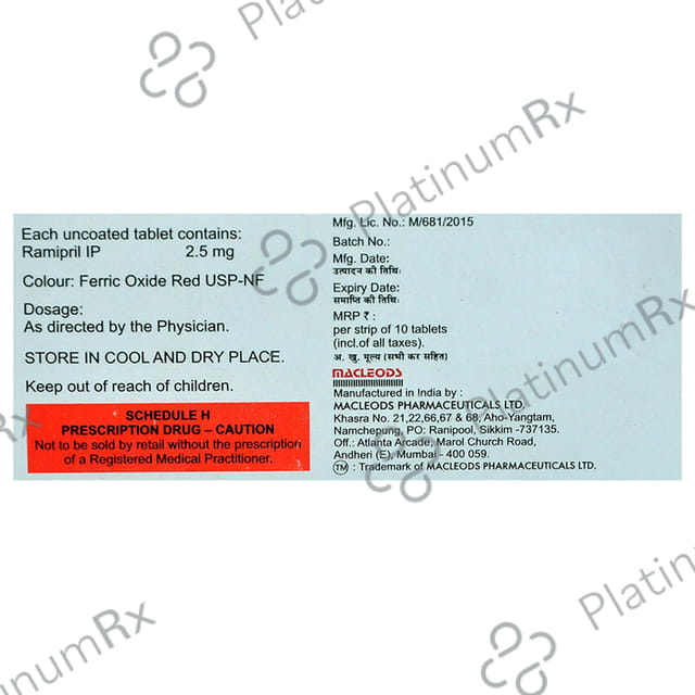 Macpril 2.5mg Tablet 10s