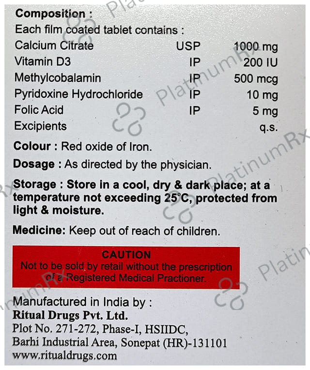 Mfcal Tablet 10s