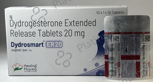 Dydrosmart 20mg ER Tablet 10s