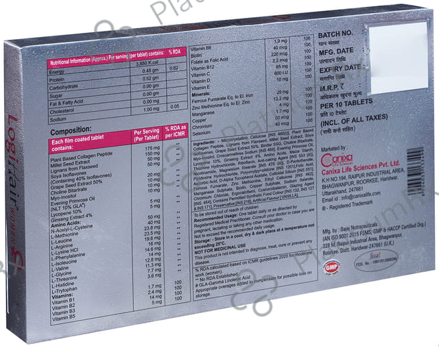 Logihair Women Tablet 10s