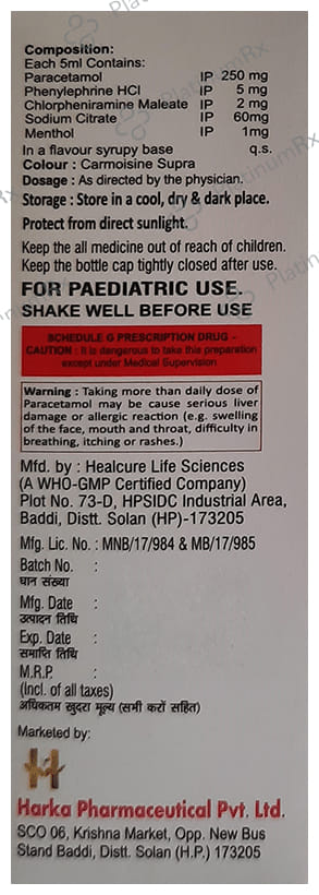 Hcold-DS Oral Suspension