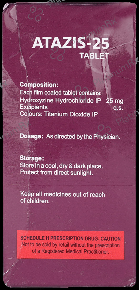 Atazis 25mg Tablet 10s