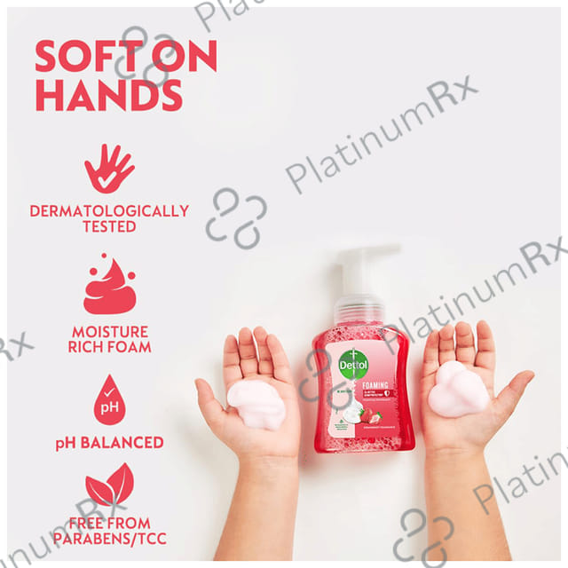 Dettol Strawberry Fragrance Foaming Handwash 250ml