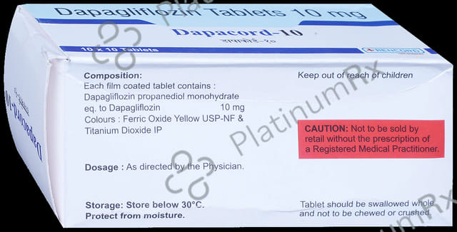 Dapacord 10 Tablet