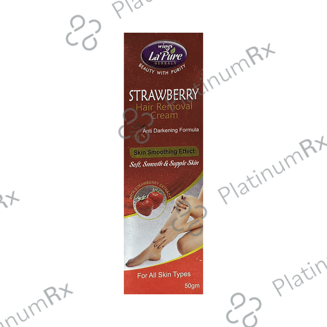 Wings Strawberry Hair Removal Cream ( 50gm Each)