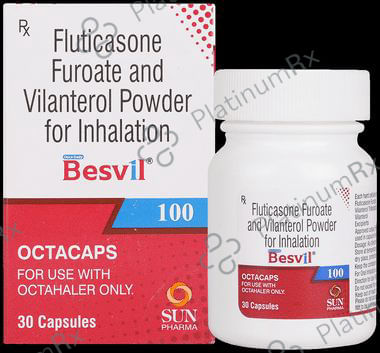 Besvil 100/25mcg Capsule 30s