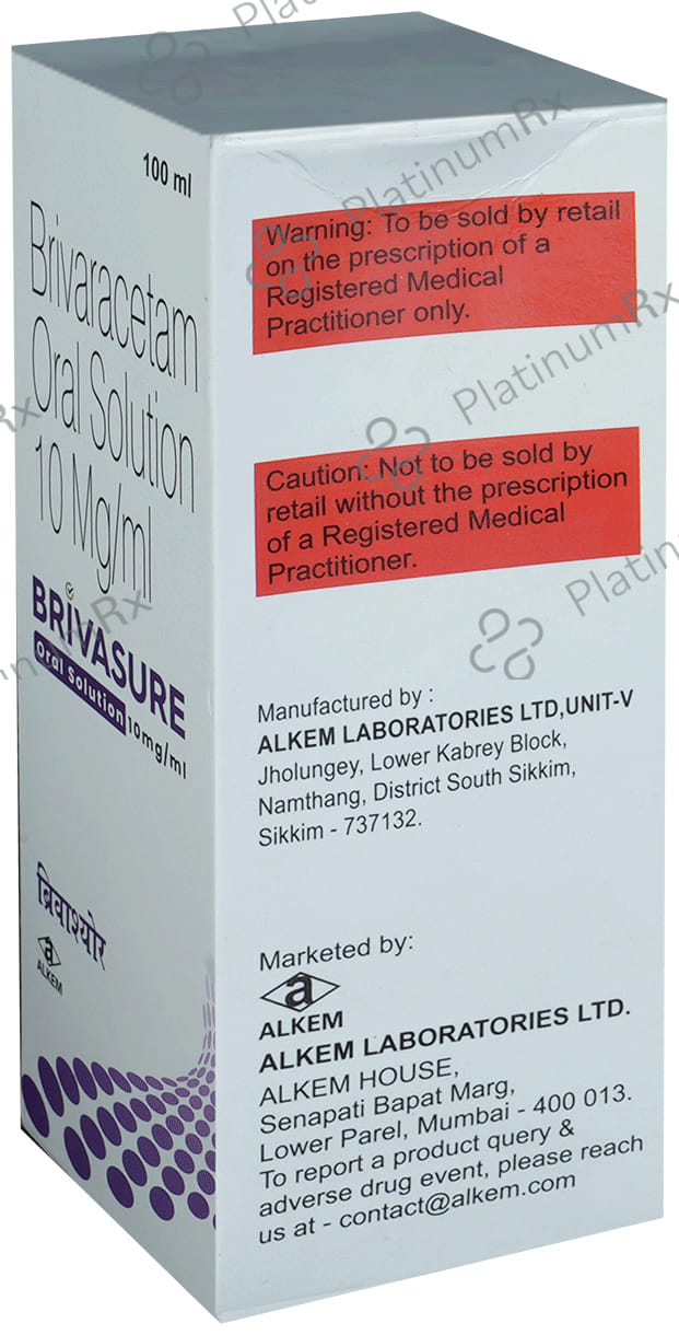 Brivasure 10mg Oral Solution 100ml