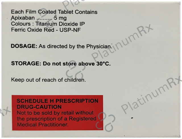 Apiban 5mg Tablet 10s