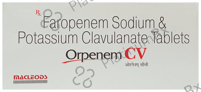 Orpenem CV 125/200mg Tablet 6s