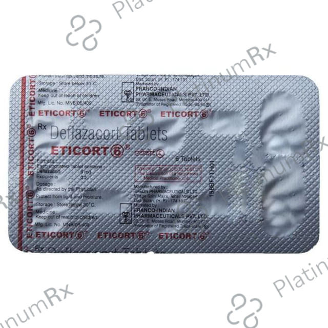 Eticort 6mg Tablet 6s