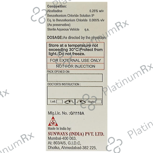 Alcatop Eye Drop 5ml