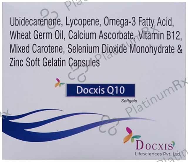 Docxis Q10 Softgel Capsule