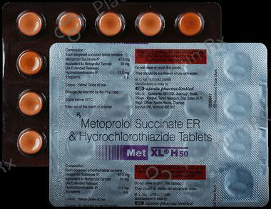 Met XL H 12.5/50mg Tablet 20s