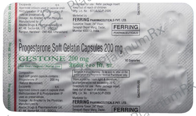 Gestone 200mg Capsule