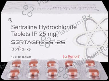 Sertagress 25mg Tablet