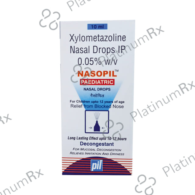 PIL Nasopil Paediatric Nasal Drops 10ml