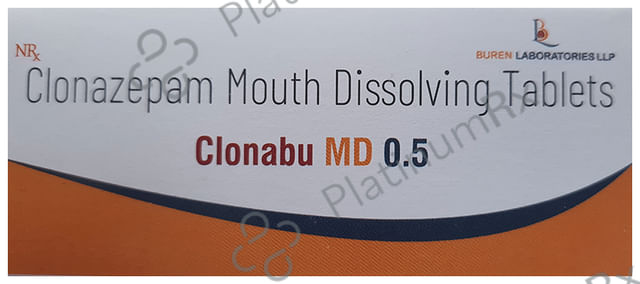 Clonabu MD 0.5 Tablet