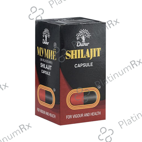 Dabur Shilajit Ayurvedics For Immunity, Vigour, Strength, Stamina & Power Capsule