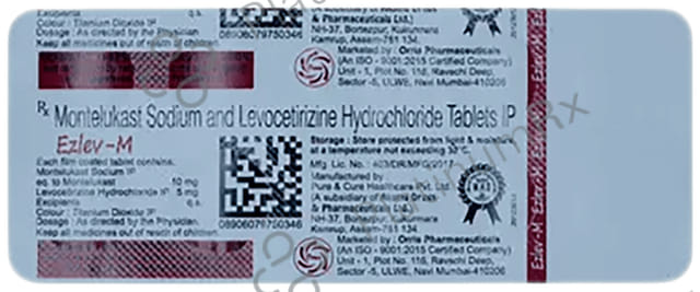 Ezlev M 5/10mg Tablet 10s