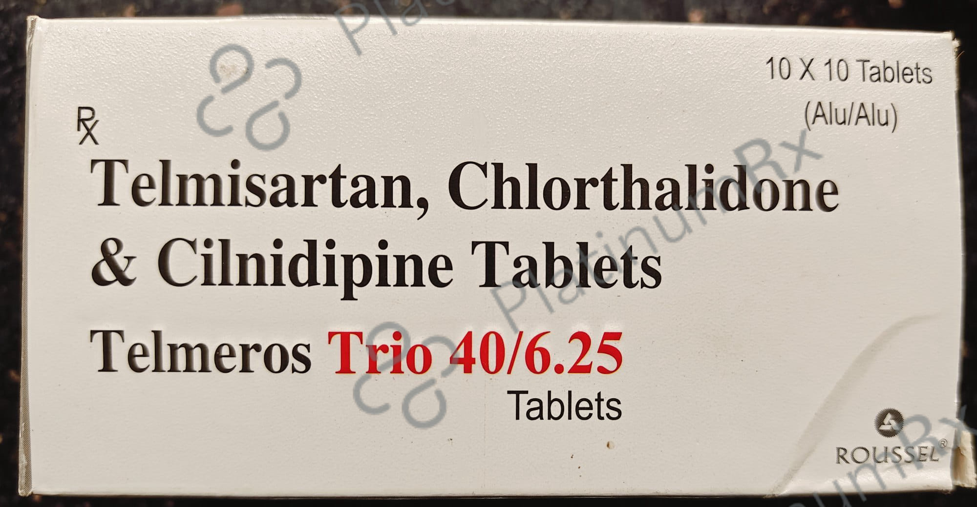 Telmeros Trio 6.25/10/40mg Tablet 10s