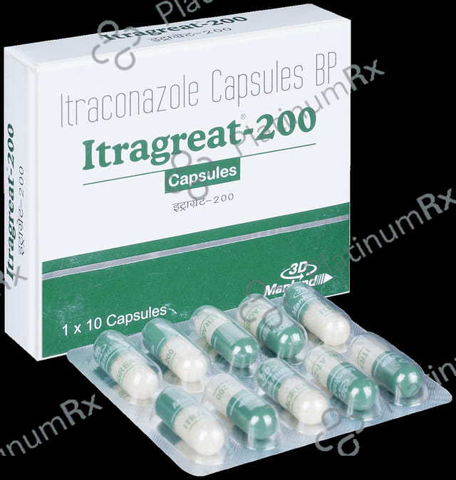 Itragreat 200mg Capsule 10s