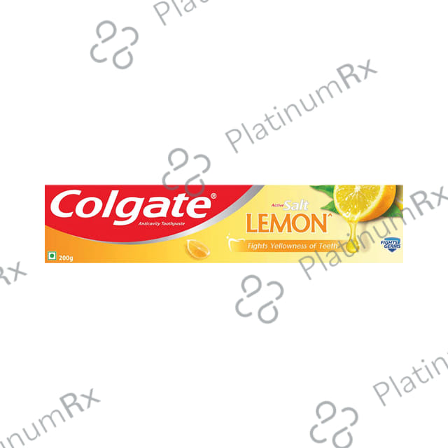 Colgate Active Salt Lemon Flavour Toothpaste 200 gm