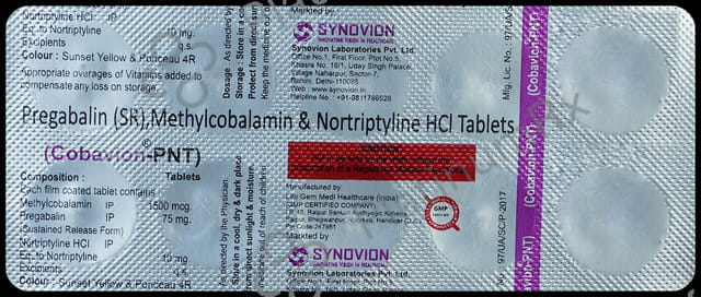 Cobavion PNT Tablet SR 10s