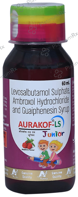 Aurakof-LS Junior Syrup Raspberry