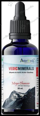 Asterveda Vedic Minerals with Humic & Fulvic Acids + Zeolite - Mega Cleanser with Nano Technology