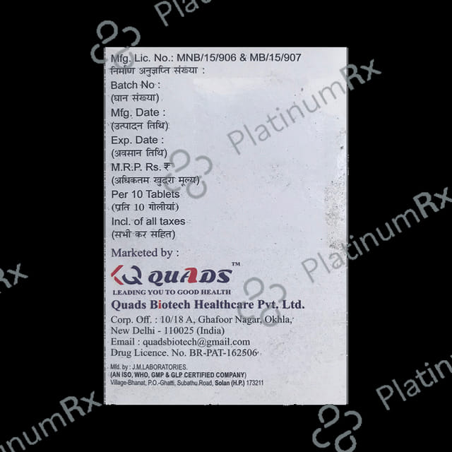 QPride M2/1000mg Forte Tablet SR 10s