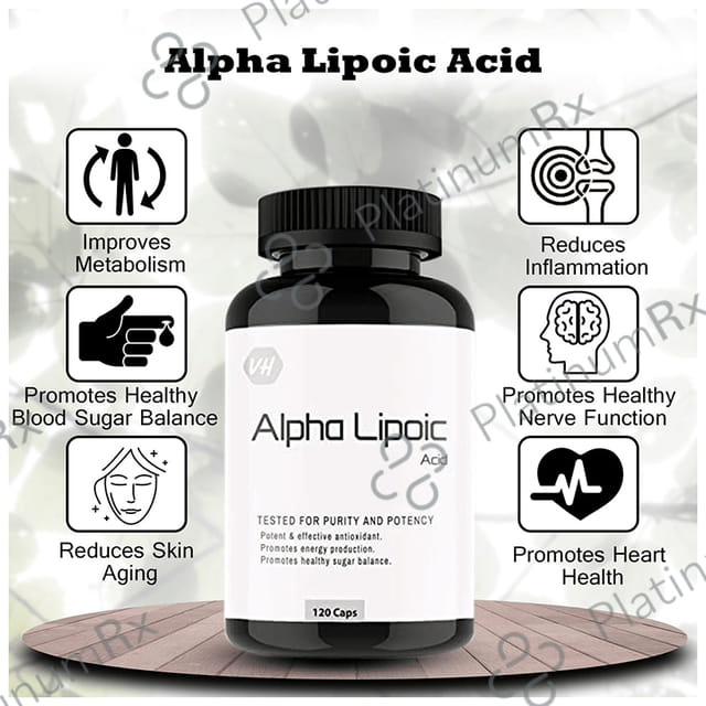 Vitaminhaat Alpha Lipoic Acid Capsule 120s