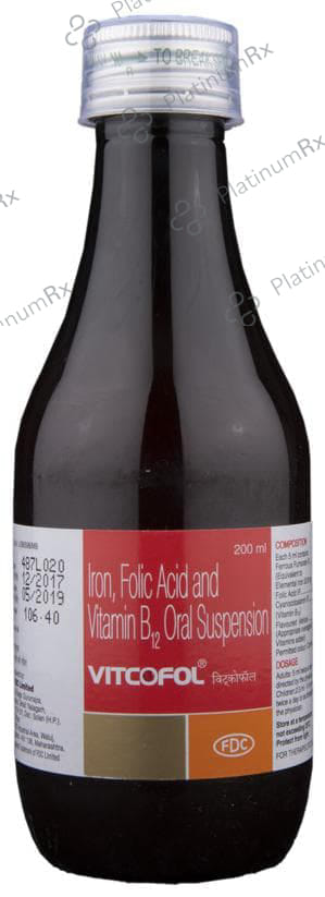 Vitcofol 0.005/100/0.5mg Suspension 200ml
