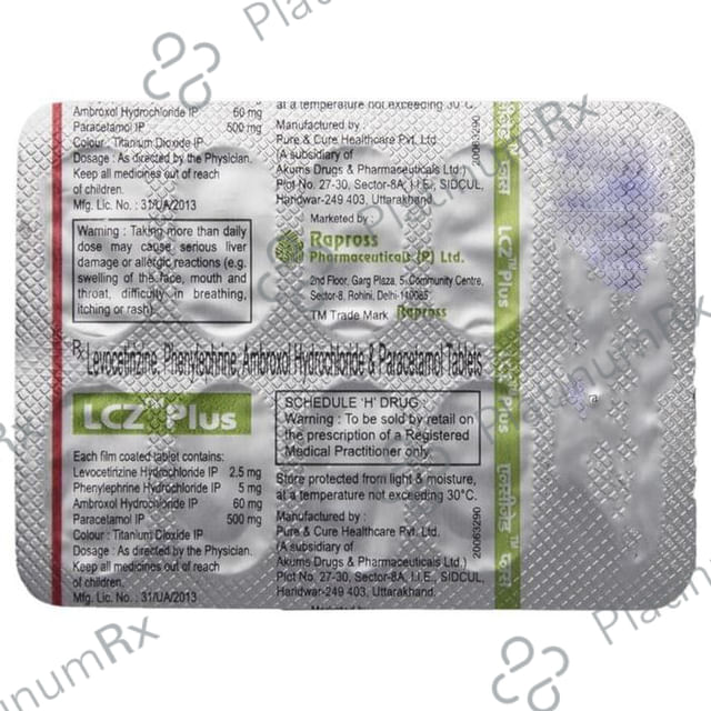 LCZ Plus Tablet 10s